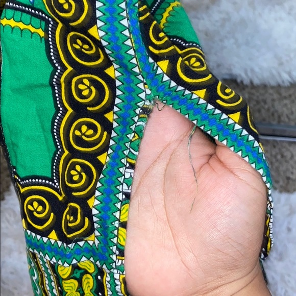 Tribal print shirt, dress for some - Picture 2 of 2